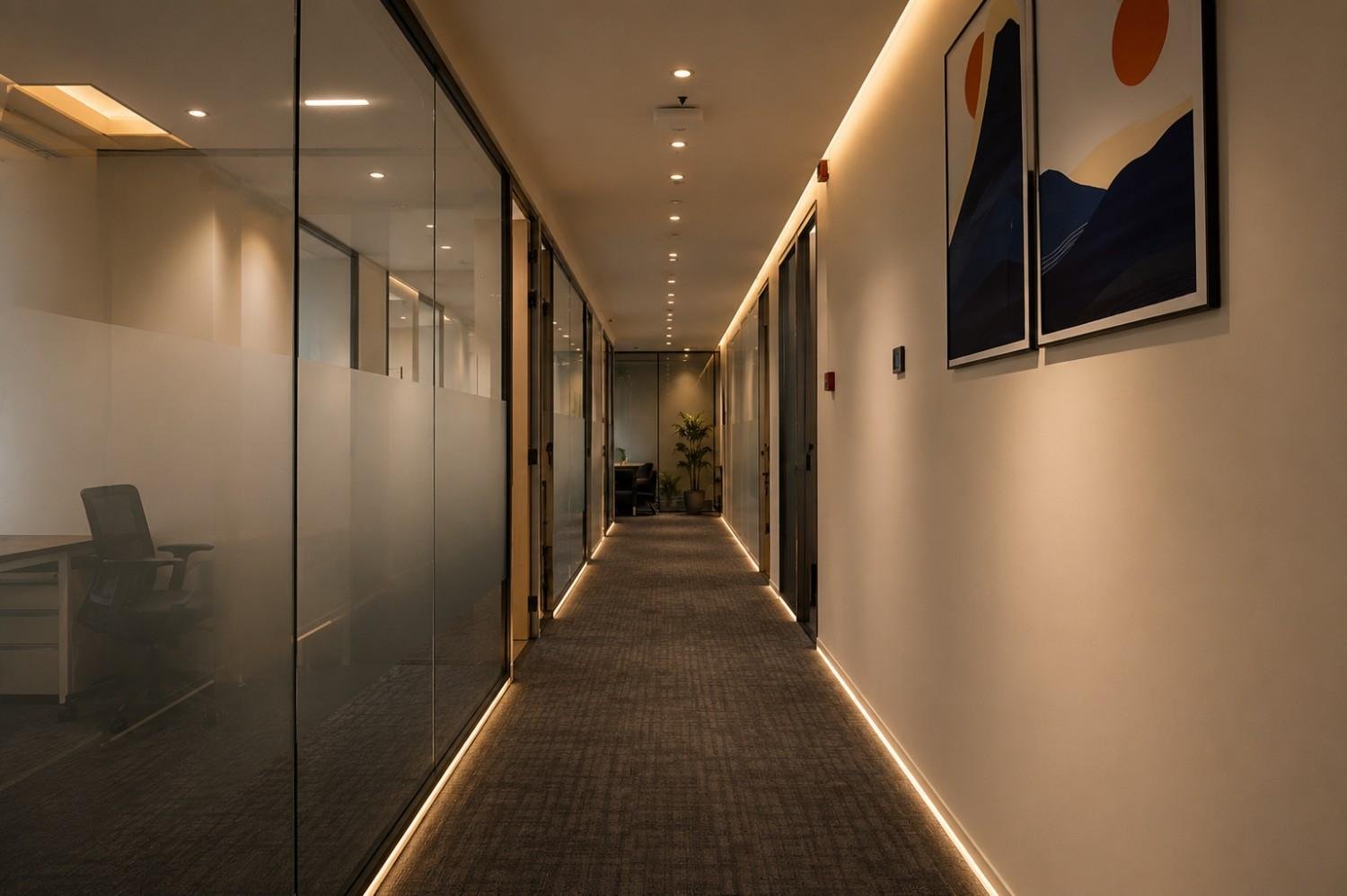 Furnished office cabin at Reach Us Business Hub